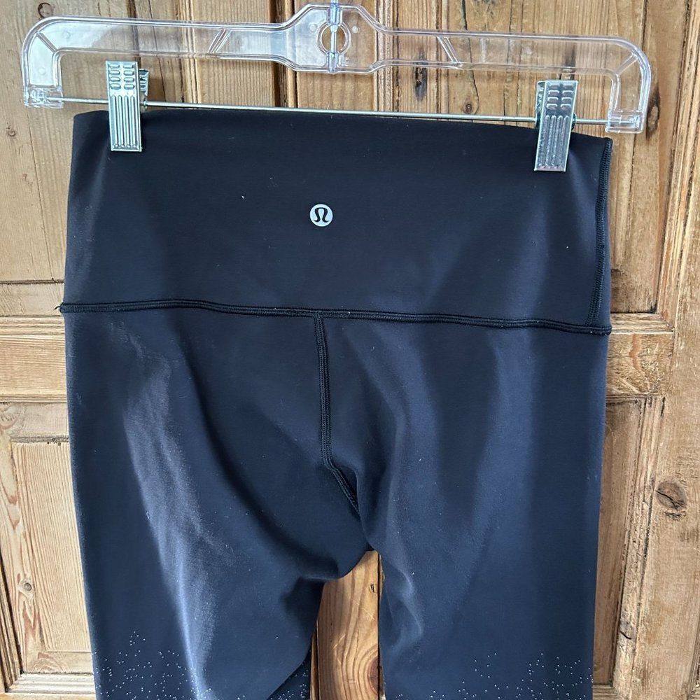 Lululemon 6 Wunder Under Hi-Rise Tight (Ombre Speckle) 28" Ombre Speckle Black Y - Picture 8 of 11